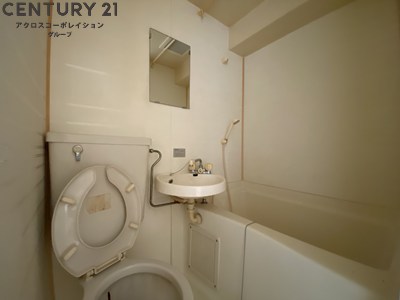 バス・シャワールーム　シンプルで機能的なユニットバスです！