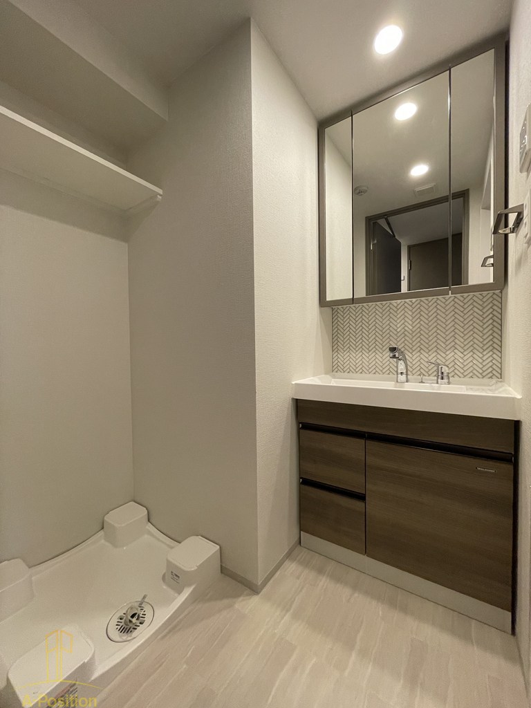 洗面設備　エスリードレジデンス大阪福島シティスクエア