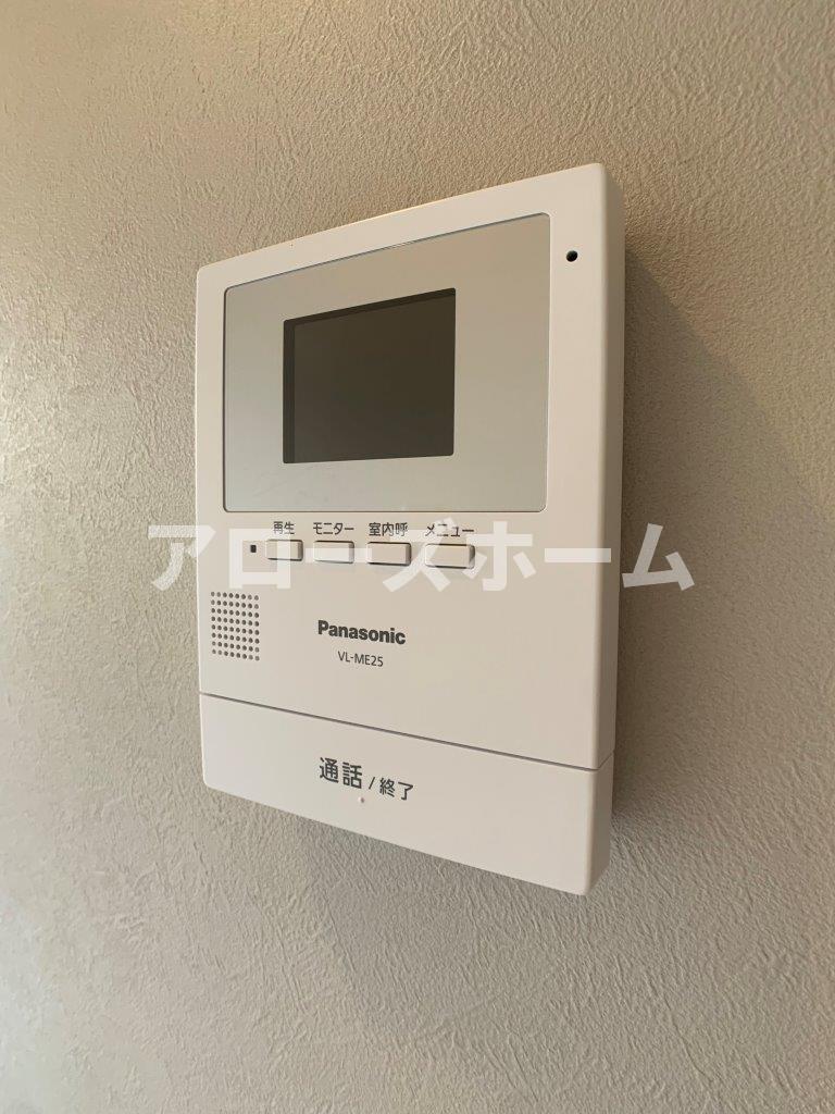 セキュリティ　室内写真は別棟イメージです。