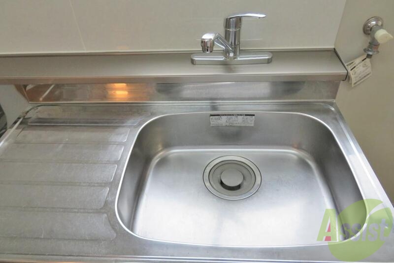 洗面設備　水回りは清潔に保たれてます。