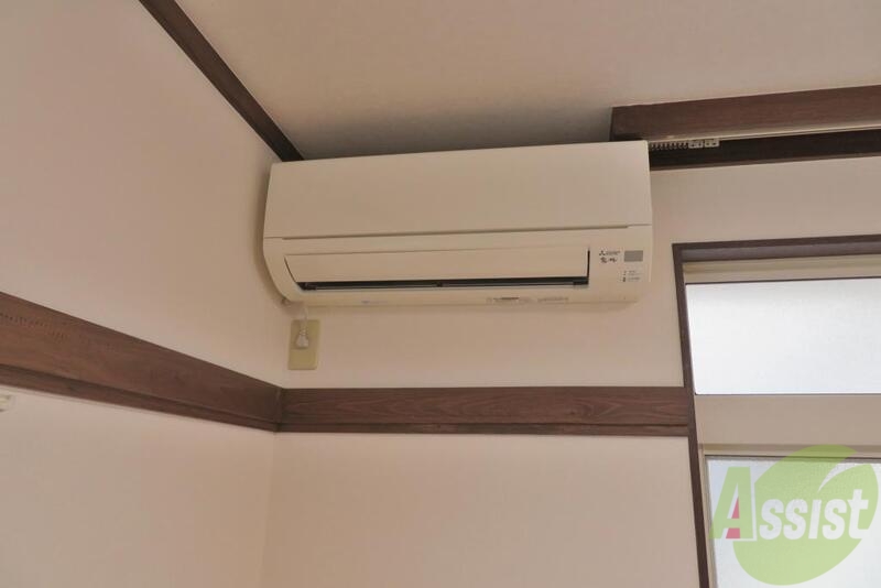 その他設備　エアコンも入居時から付いて、初期費用が抑えられます。