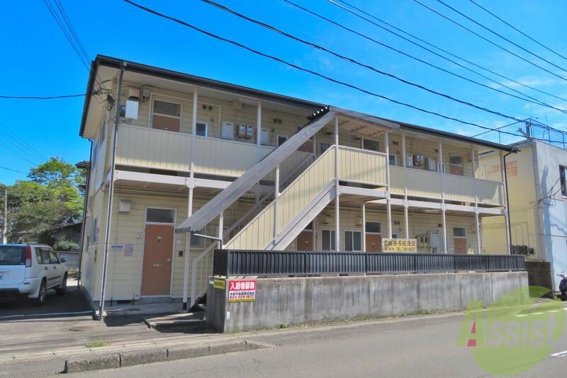 建物外観　仙台市太白区根岸町「コーポ根岸Ａ棟」