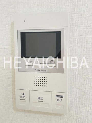 セキュリティ　モニター付きインターホン