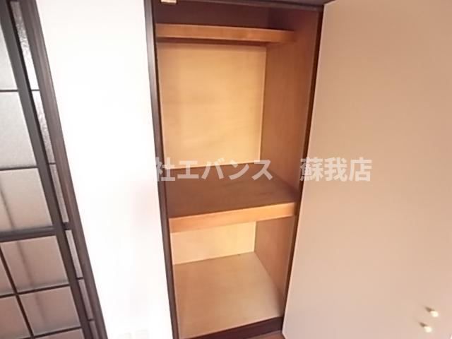 収納　大きなスペースがあり、収納には困りません