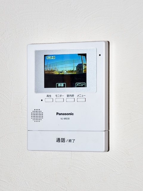 セキュリティ　カラーモニター付インターホン