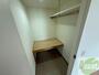 収納　寝室の収納です。部屋がすっきり片付きます。