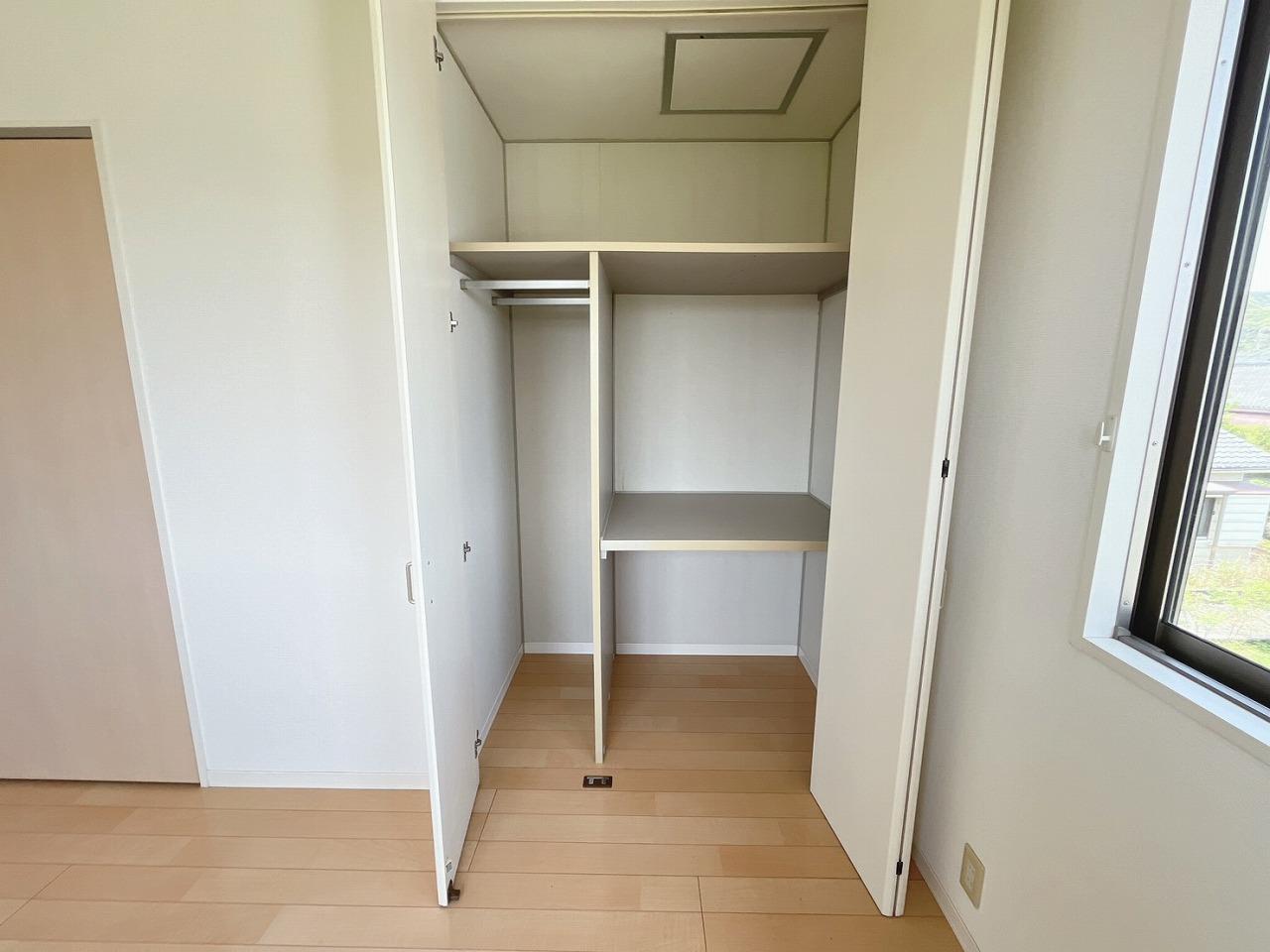 収納　クローゼット完備