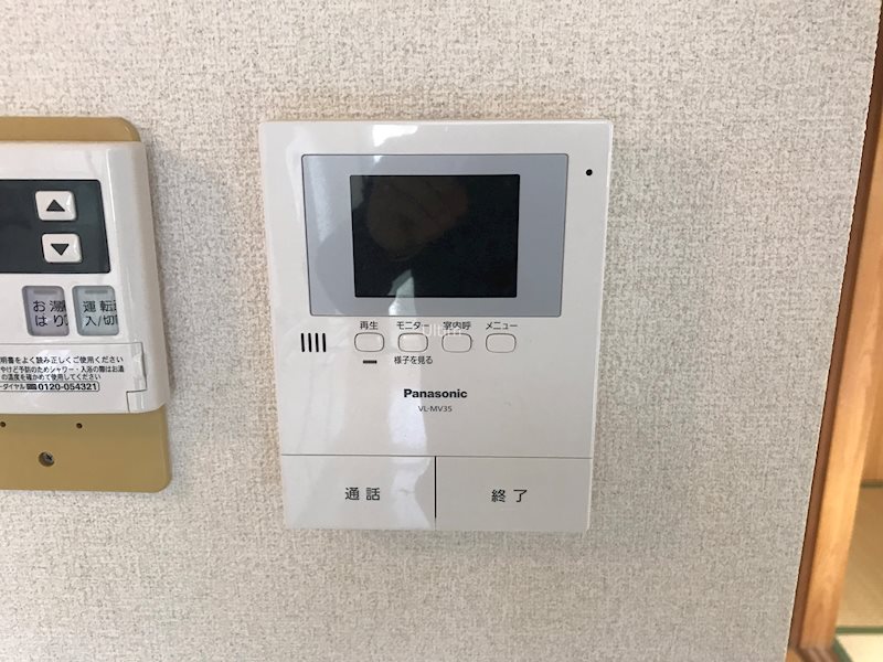 セキュリティ　同タイプ別室の画像です、ご参考までに
