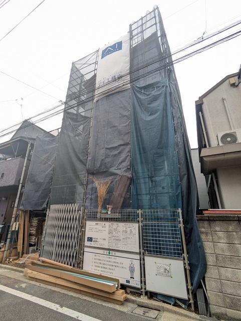 建物外観　外観（建築中　２０２６．５．２３）