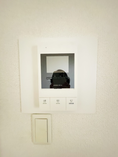 セキュリティ　清掃前の写真です