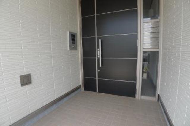エントランス　優れた防犯オートロック