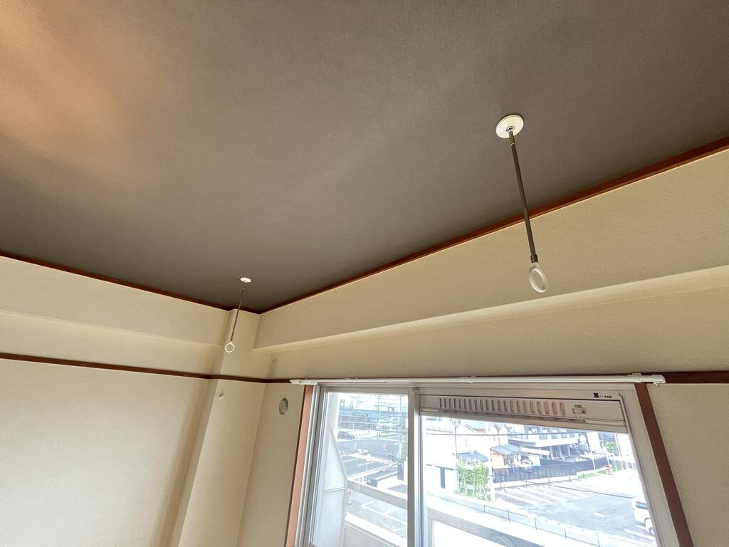 その他設備　室内物干し
