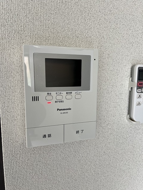 セキュリティ　モニター付インターホン