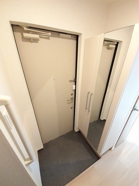 玄関　ゆったりとした玄関です