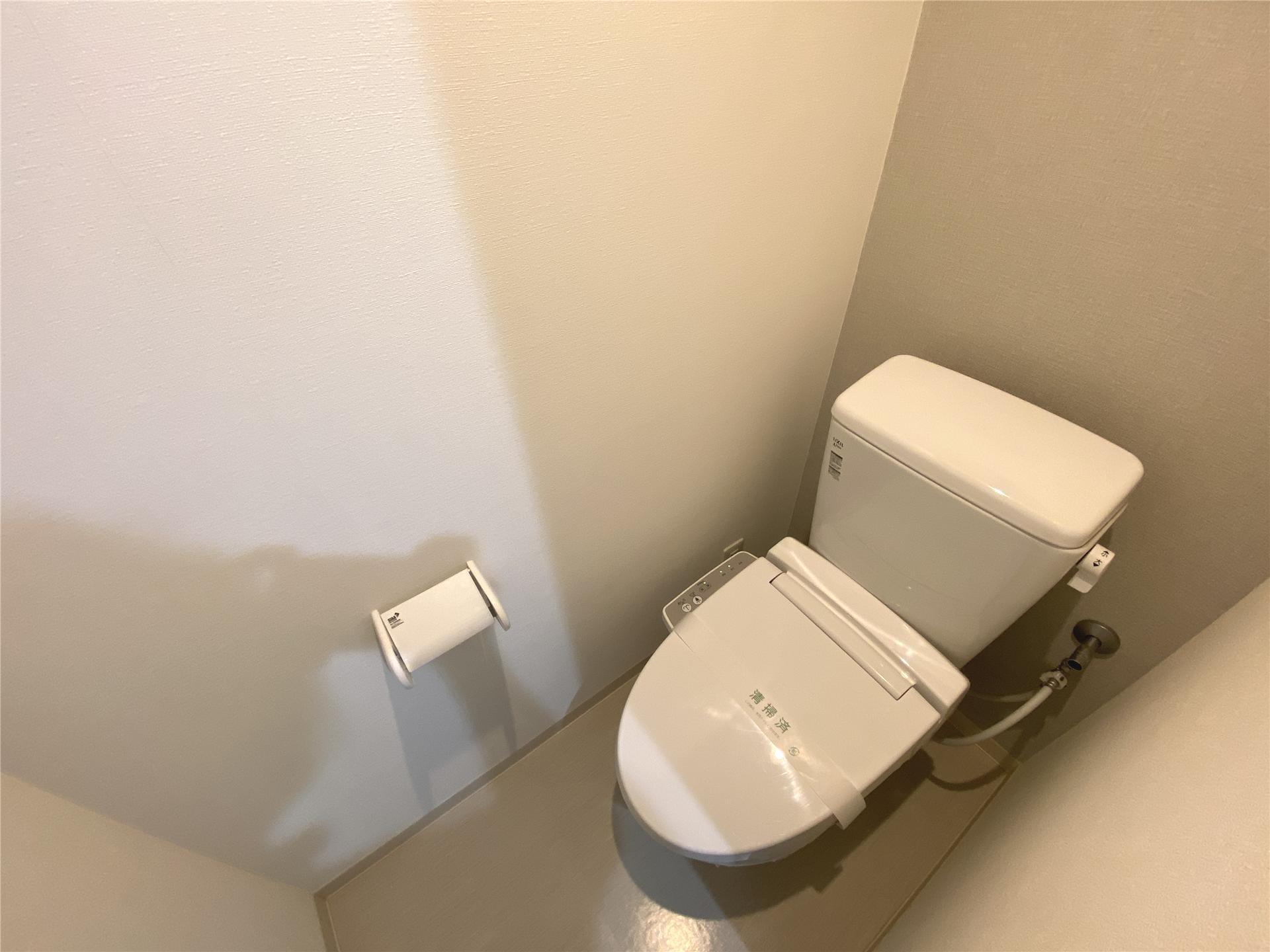トイレ　ウォシュレット付きのトイレです