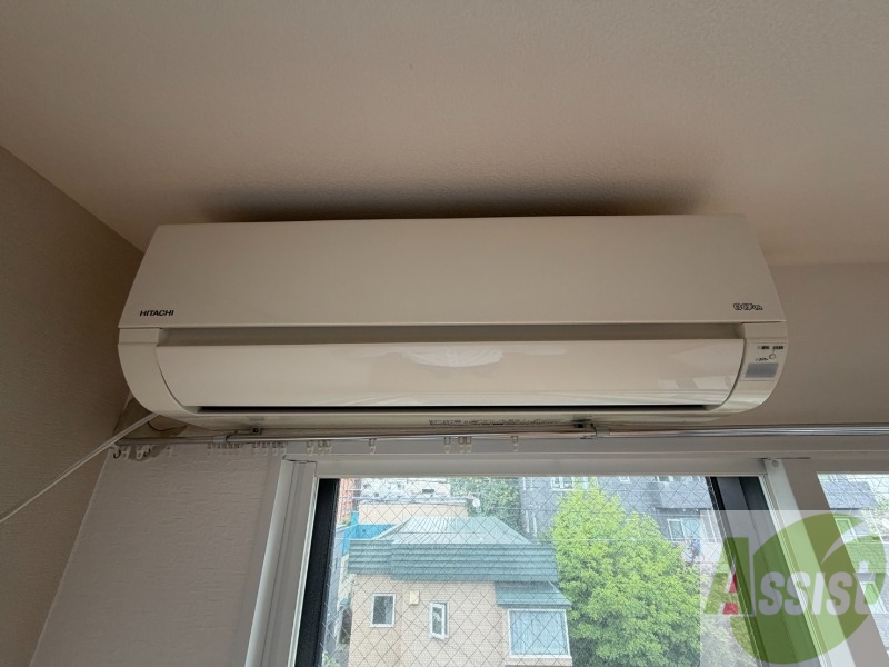 その他設備　エアコンがありますので夏でも快適に過ごせます！