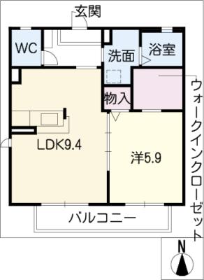 サンクレストの間取り写真