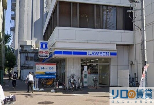 コンビニ　ローソン淀川東三国二丁目店（コンビニ）まで218m