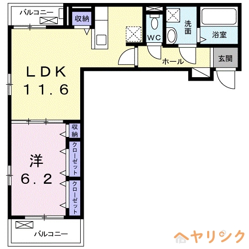 LuminousIの間取り写真