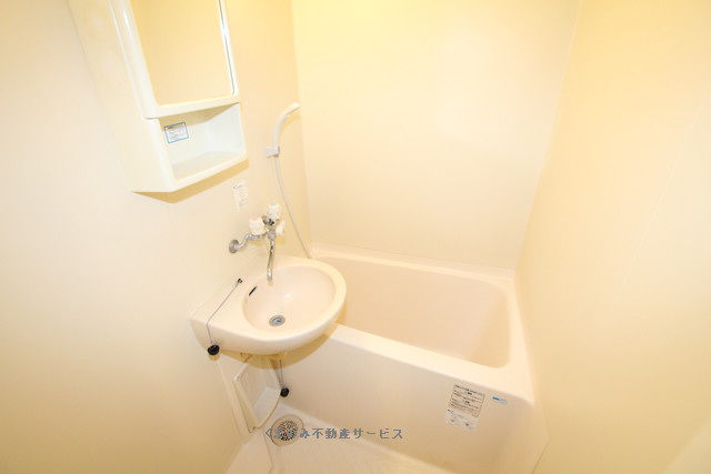 メゾン・ポレール日田B棟の風呂写真