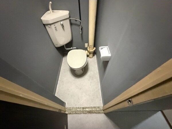 近鉄名古屋線 伏屋駅 徒歩17分 4階建 築52年のトイレ写真