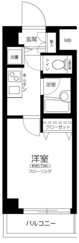 プレール・ドゥーク錦糸町の間取り写真