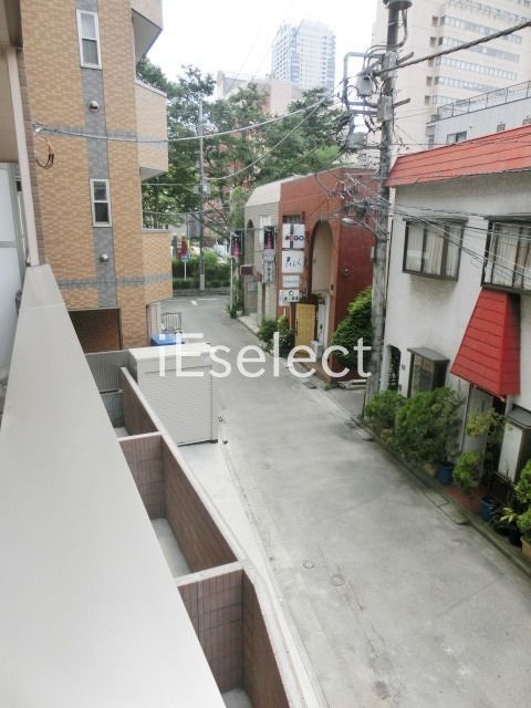 眺望　２階からの眺望。