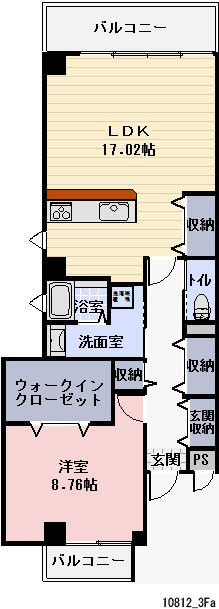 αBLD.の間取り写真