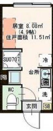 Latte北葛西の間取り写真