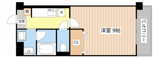 ＪＲ東海道本線 南草津駅 徒歩7分 4階建 築20年の間取り写真