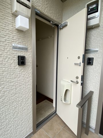 玄関　ゆったりとした玄関です