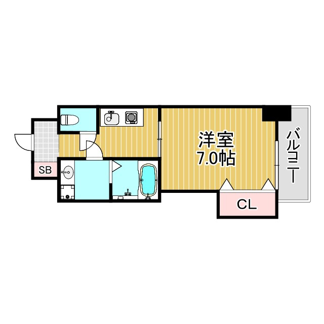 エレナ西宮北口の間取り写真
