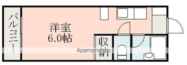 アトレイユ黒髪の間取り写真