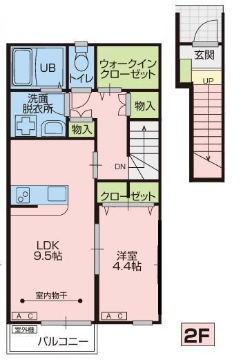 SUN PALACE北上IIの間取り写真