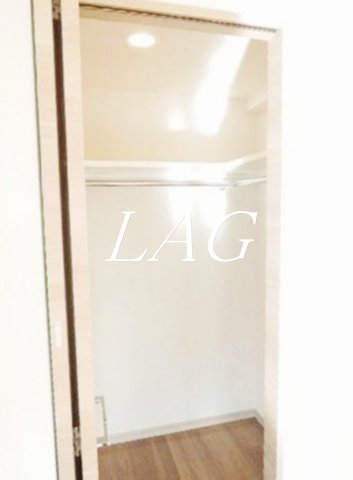 収納　ウォークインクローゼットです。