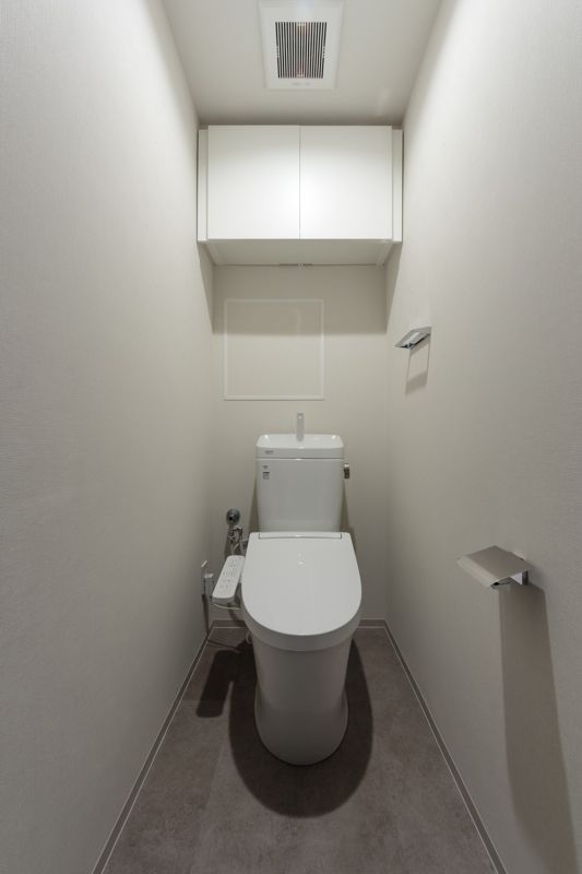 トイレ　ゆったりとした空間のトイレです