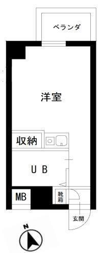 仲町台フェニックスコートの間取り写真