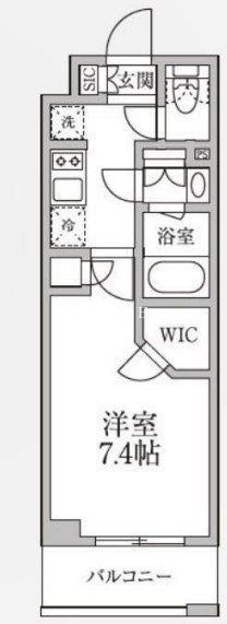 レジディア新御徒町IIの間取り写真