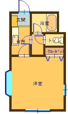 グランドハイツ壱番館の間取り