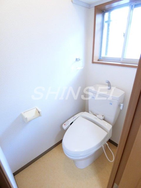 トイレ　ウォシュレット付きのトイレ！