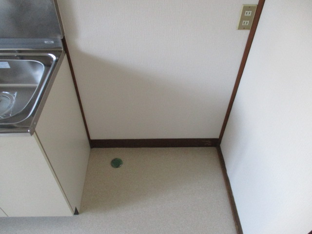 洗面設備　室内洗濯機置き場