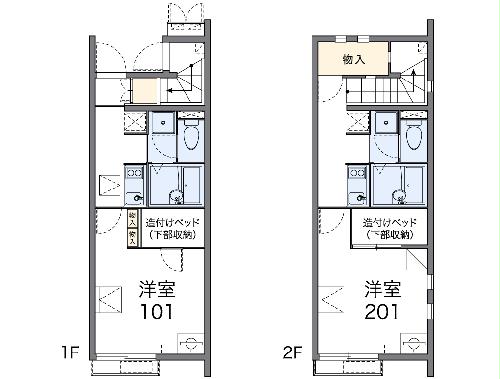 レオネクストエストレリータIIの間取り