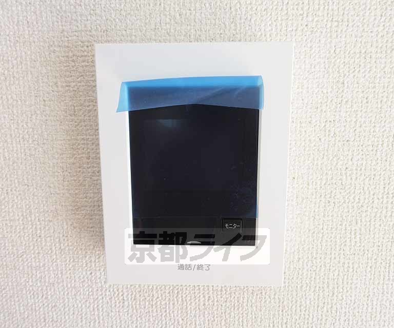 セキュリティ　モニター付きインターホンです・