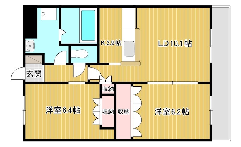 IZUMIの間取り