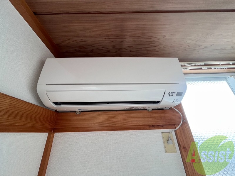 その他設備　エアコン付きです！夏でも冬でも安心ですね。
