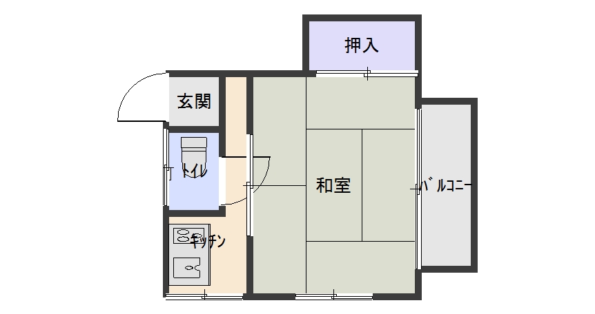 江上ビルの間取り