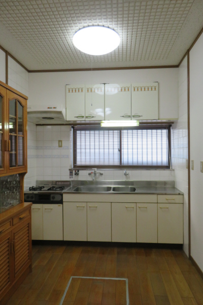 キッチン　キッチン　２口コンロ付