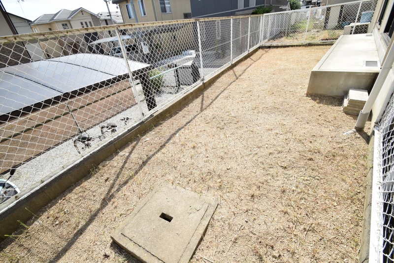 庭　広々した専用庭