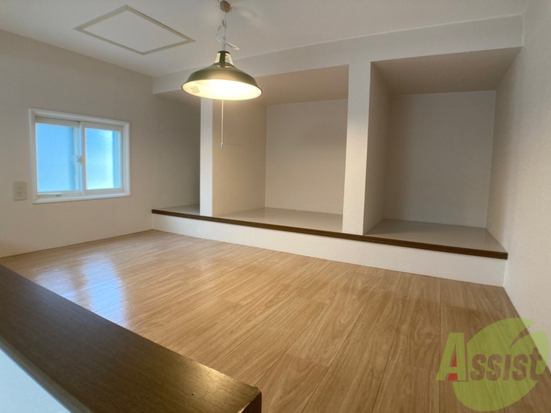 その他部屋・スペース　ロフトには収納スペースがあるので荷物が多くても安心！