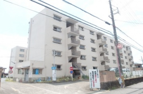 守山市播磨田町のマンションの建物外観